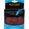 Buzaglo ikzilight luce posteriore sul supporto zlim nero, schermo riflettente e supporto con 2 LED hi-tech rossi