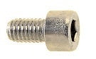 Tornillo bofix con hexágono interior m6 x 80 acero inoxidable
