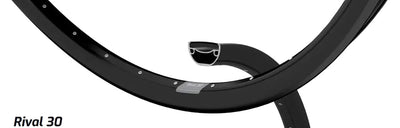 Ryde b.v. cerchio 28' - 14 622 rival30 disco nero 32 gt.