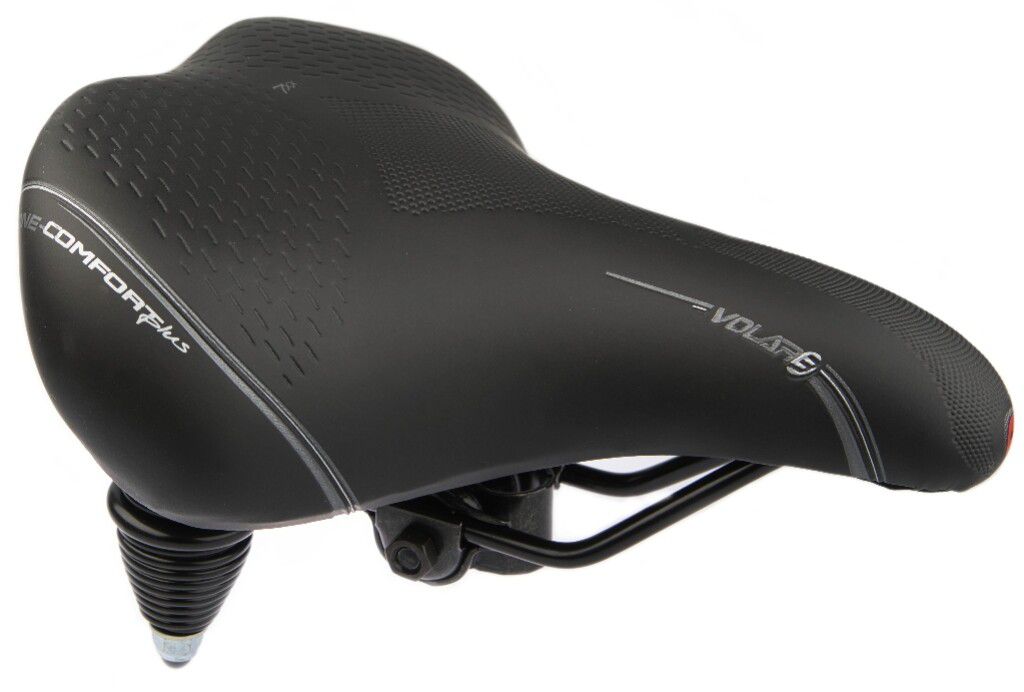 Saddle Selle Bassano Vlare XXL Double Spring - Negro