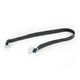 Snelbinder short rubber hook eye