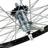 Roland achterwiel 28 24-635 aluminium zwart ryde v38 falcon remnaaf