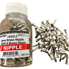 Messingschlager cn spaaknippel spaak 13 velg 14 dun - 16 mm. (350)