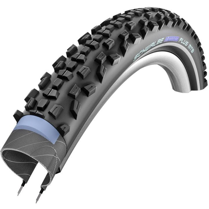 Schwalbe Tire 27.5x2.10 (54-584) Maratona più MTB perf. rielezione nera