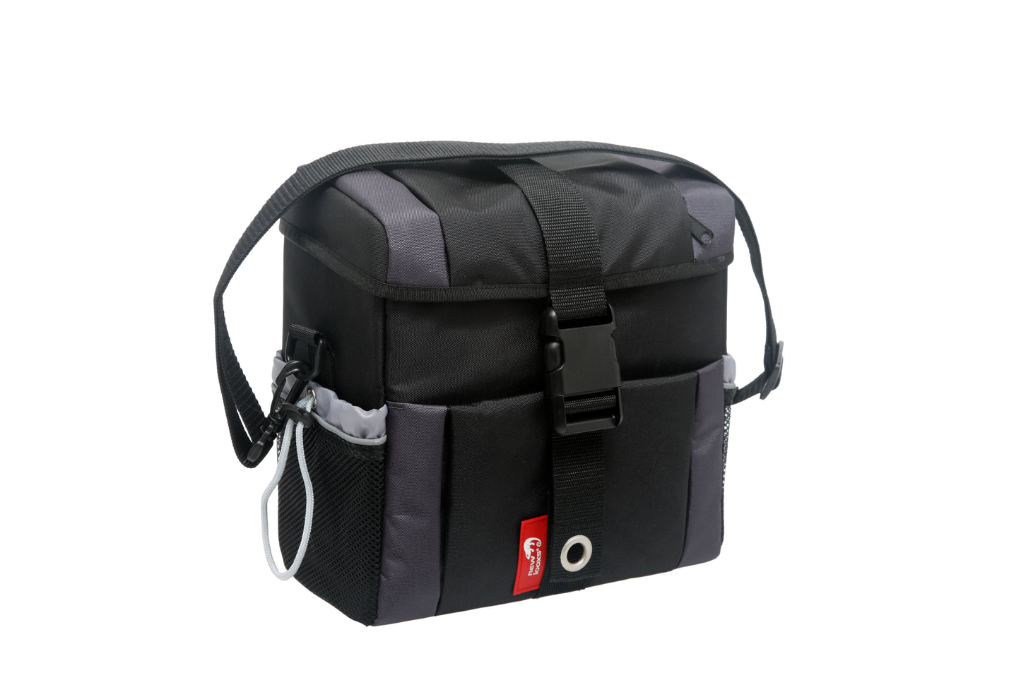 Burgers - new looxs new looxs tas nr. 132 vigo handlebar turnlock system black grey - 132.356