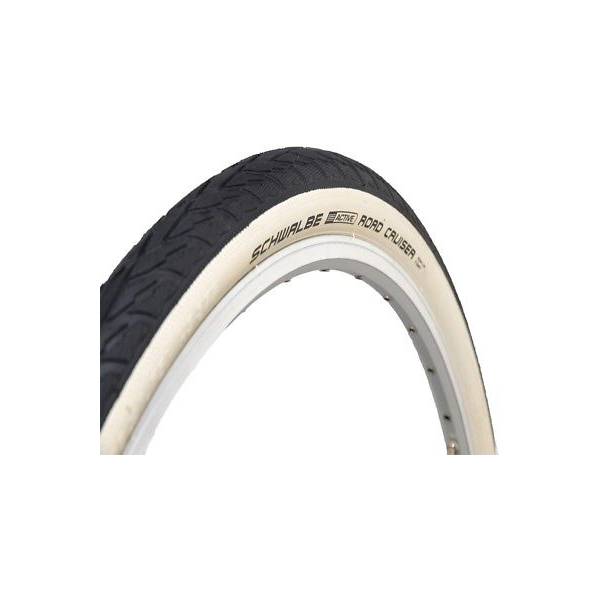 Schwalbe Road Cruiser 47-622 (28x1.75) Black White Reflex