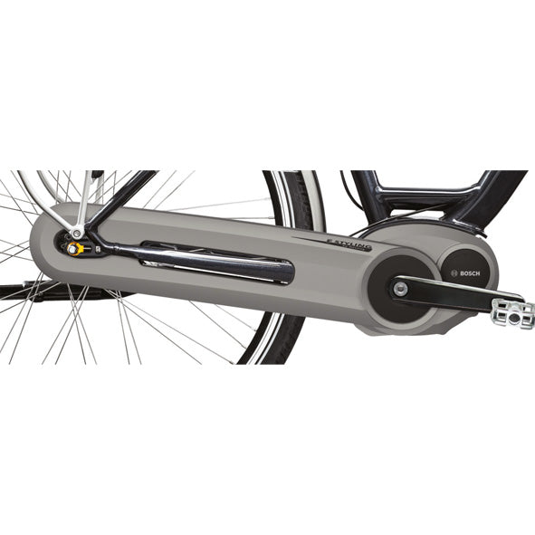 Piezas de bicicleta Hesling protector de cadena hesling cadena gris
