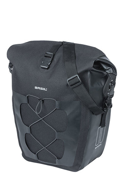 Sacca per biciclette singola navigatore di navigatore basilico, nero