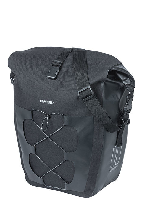 Sacca per biciclette singola navigatore di navigatore basilico, nero