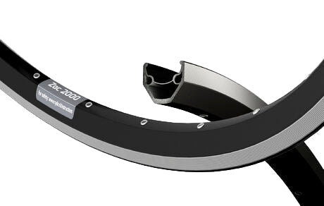 Qibbel rim 2000 28 622 32G 14G CNC Alu Black