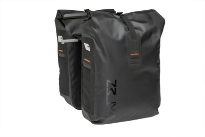 Varo Waterproof Double Bicycle Bag Black Gray 40L - MIK