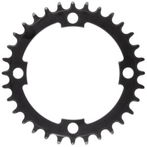 Corona per bici elettrica Samox con cuscinetto in ottone NW 40T BCD 104 mm. 1 2x3 32 e 11 128 acciaio nero
