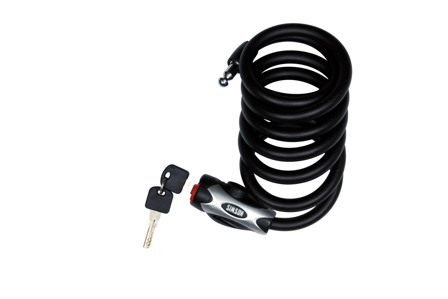 Simson Kabelslot Regular XL - 10x150cm - Zwart - Geen ART - Fiets