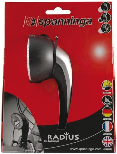 Spanninga metal b.v. que abarca un radio encendido apagado del faro