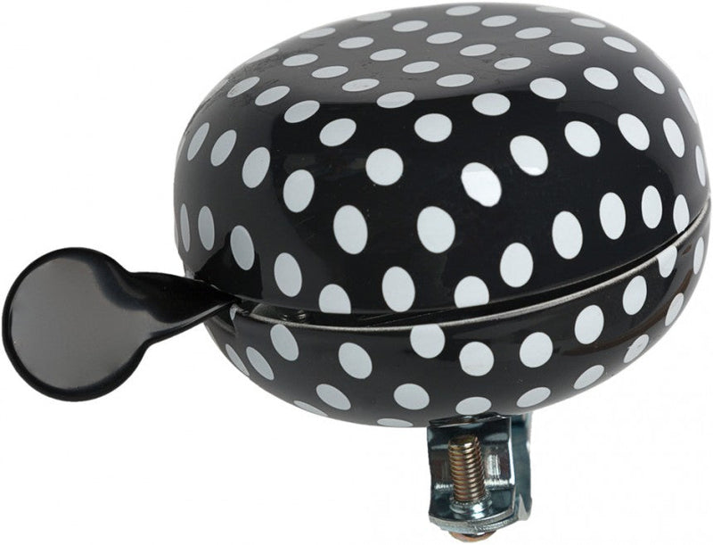 Newlooxs New Ding Dong Bel 80mm Polka Polka Black