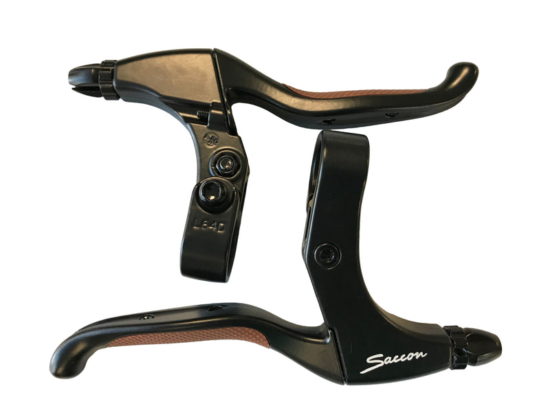 Saccon Bromple Grace Set negro con goma marrón TPR
