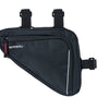 Basil Sport Design frametas M - zwarte fietstas - 1,7L - waterafstotend - klittenbandbevestiging