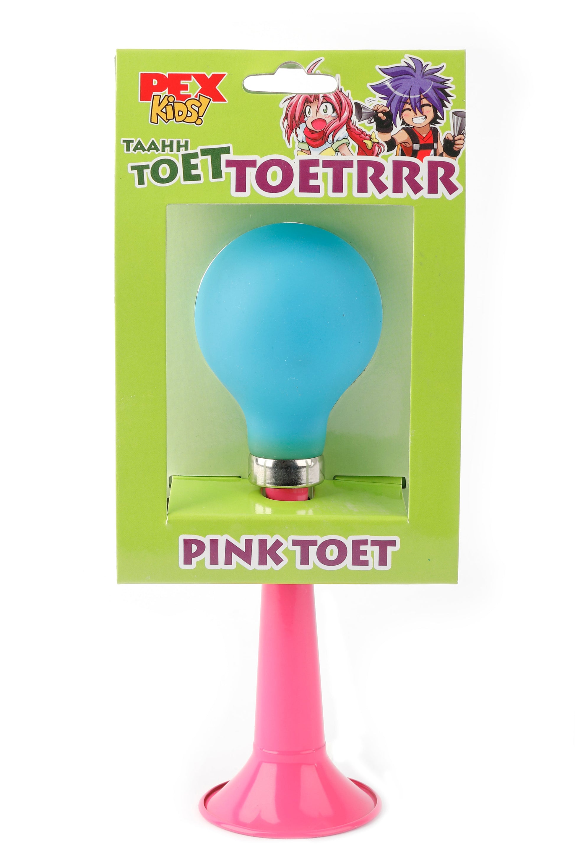 Buzaglo pexkids puntera rosa bola recta acero azul