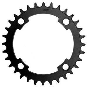 Samox PD-R4-S-NW Top 34 Tands 104mm 3 32-11 128 Alluminio nero