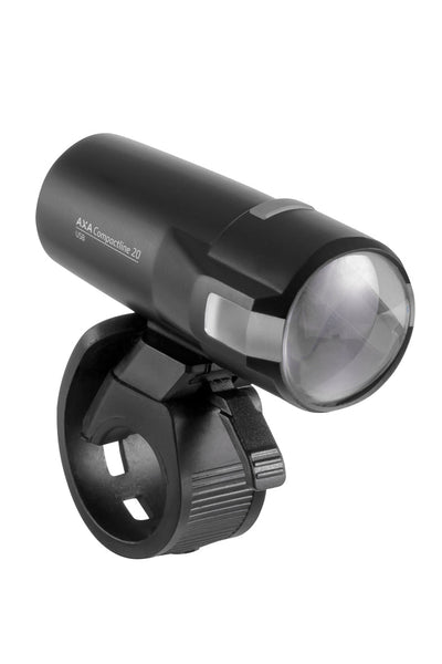 Faro compacto line 20 lux negro
