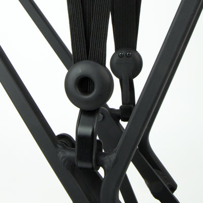 Qubbel Triobinder Eye con gancio 24+2x12mm Black Stone Grey