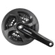 Rodamiento de latón Shimano FC-TY301 Juego de piñones Tourney 6 7 8 vel. 170 mm. 42 34 24 negro (-6 mm de profundidad)