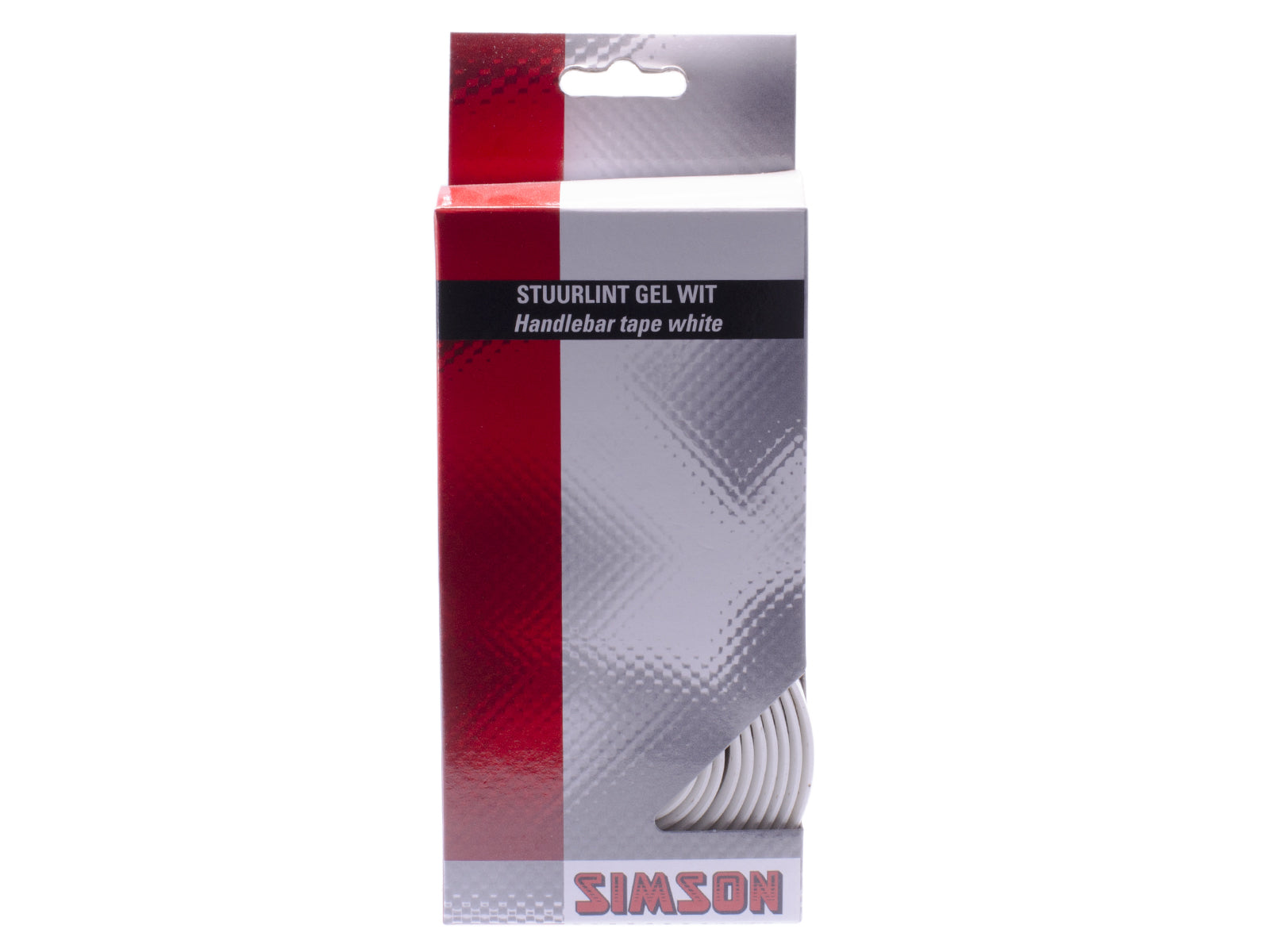 Simson Directing Lint Gel White (bicicleta de carreras, amortiguador -absorción, cómodo)