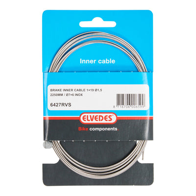 REM indoor cable Elvedes 2250mm stainless steel Ø1.5mm t-nipple (on map)