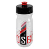 Polisport Bidon con tappo a vite S600 600 ml di rosso nero trasparente