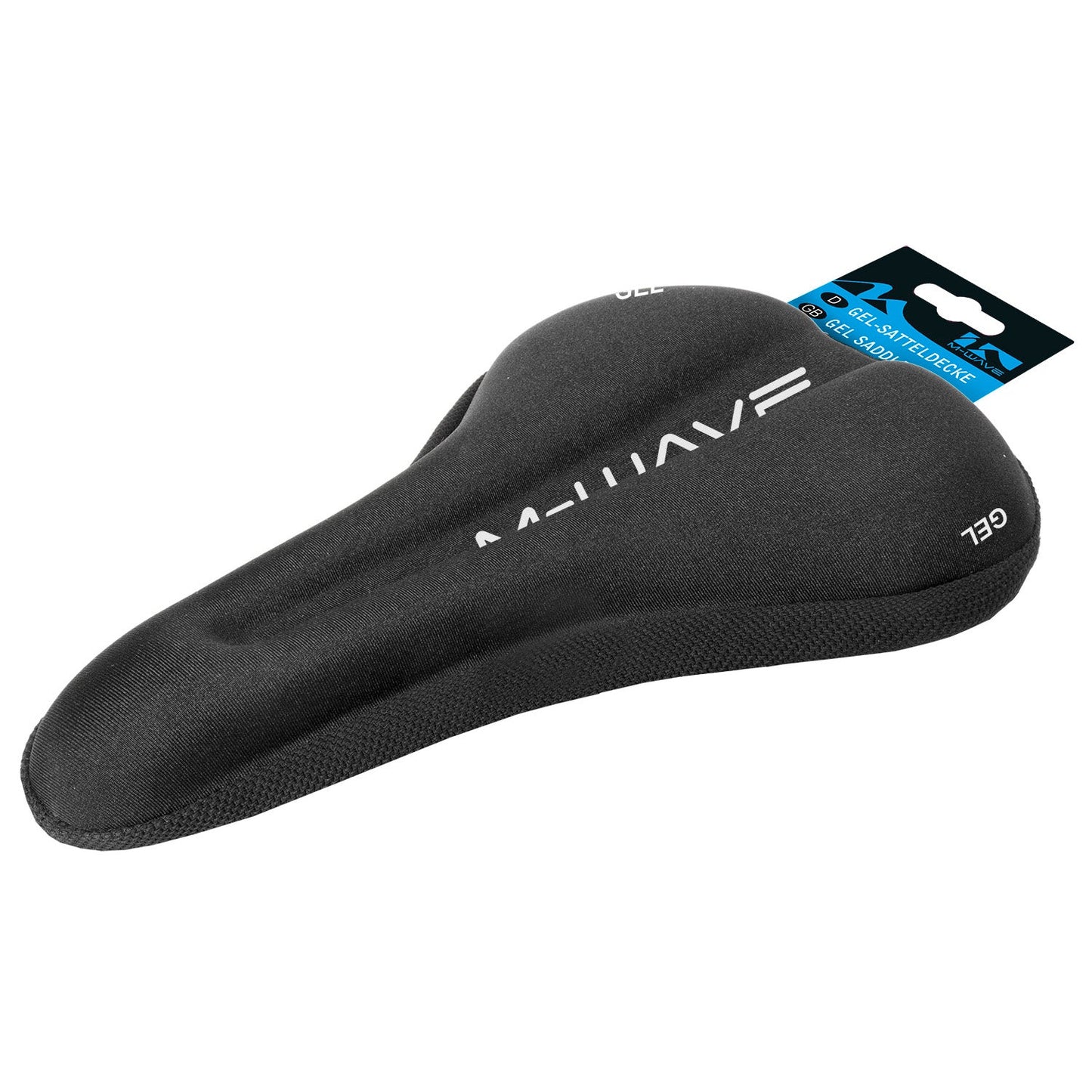 M-Wave saddle cover Anatomic gel black
