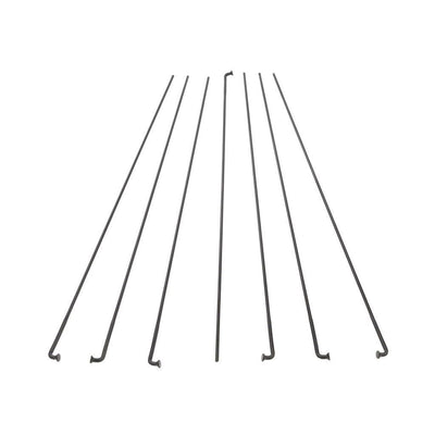 Alpina Spaak Negro de acero inoxidable 13G 320 mm Ø2.00 mm para máquina de radios P ​​100