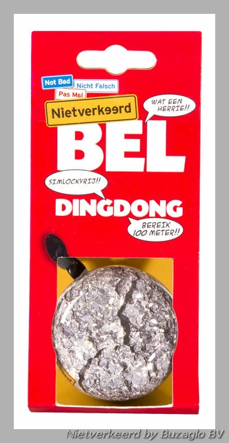 Buzaglo no se equivoca campana ding-dong acero 60 mm. piedra