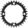 Corona per bici elettrica Samox con cuscinetto in ottone NW 34T BCD 104 mm. 1 2x3 32 e 11 128 acciaio nero