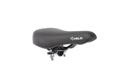 Sella Buzaglo velo vl-5073 con morsetto per tubo telaio ø45 mm. junior 215 x 140 mm. nero
