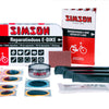 Cadera de reparación Bike de aluminio rojo blanco 14 piezas