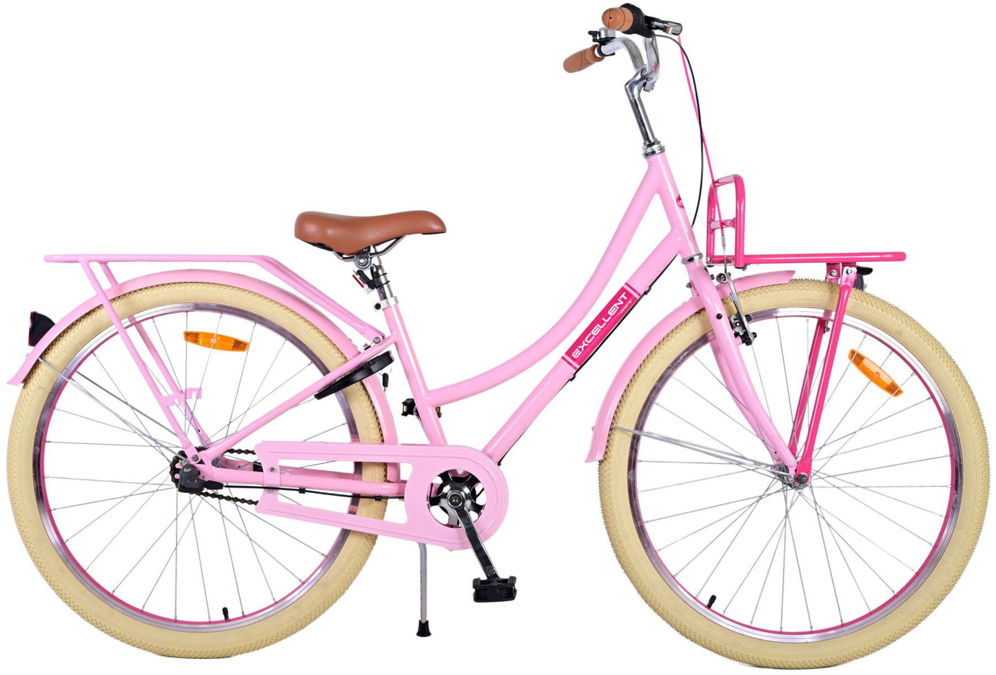 Volare Excellent Kinderfiets - Meisjes - 26 inch - Roze - 3 versnellingen