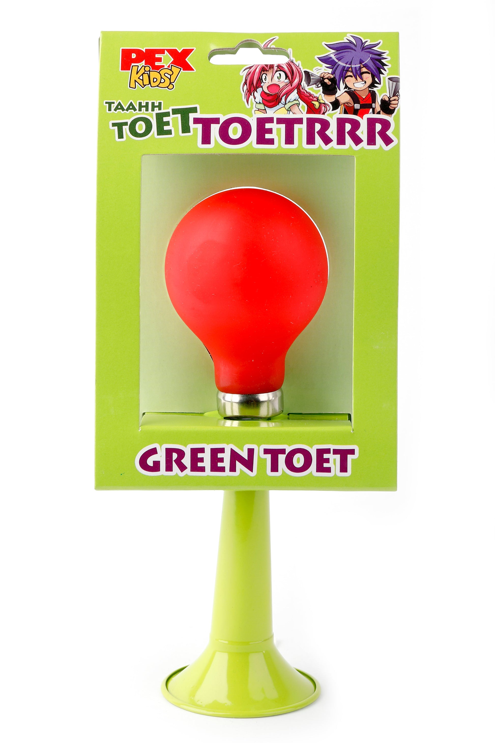 Buzaglo pexkids puntera verde bola recta acero rojo