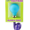 Buzaglo pexkids viola toot post corno in acciaio palla blu