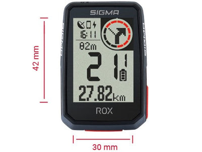 Sigma rox 2.0 gps zw zw standaard stuurhouder + usb-c oplaadkabel