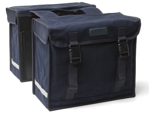 New Looxs Dubbele Fietstas Deluxe - Zwart, 46L, Waterdicht