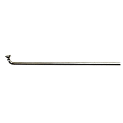 Brass bearing and spoke stainless steel 14x256 incl. nipple 14-16 mm. (280101) per 100