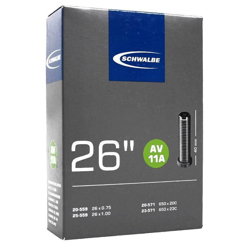 SCHWALBE INTER TUBE AV11A 26 pollici 20 25-559 571 40mm