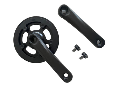 Cigüeñal 32T 140 mm Doble borde protector negro