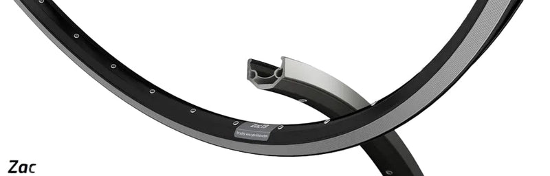 Ryde b.v. llanta 28' - 14 zac19rs 28'-622 negra cnc 32 gts. base de datos
