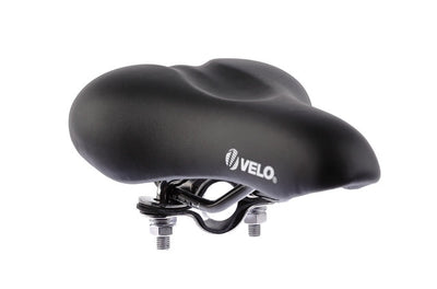 Sella Buzaglo velo vl-5073 con morsetto per tubo telaio ø45 mm. junior 215 x 140 mm. nero