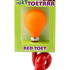 Buzaglo pexkids bocina roja bola acero naranja