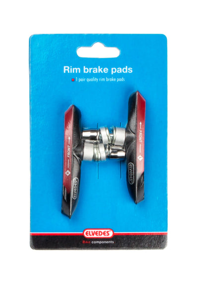 Totas de freno V-freno 72 x 14 mm Negro 2 piezas