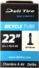 Tubo interno del neumático deli DV8B 22 pulgadas 45 mm 22x1.75 2.125 47 57-456