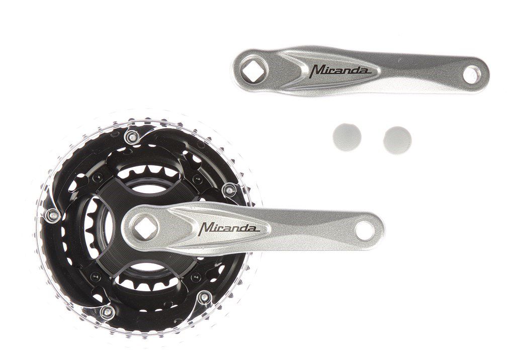 Miranda Cranket Alu Silver 24 34 42t -5 mm profundizado 573145