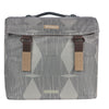 Basil Elegance dubbele fietstas, gerecycled PET, waterkerend, MIK, zwart, 40-49L
